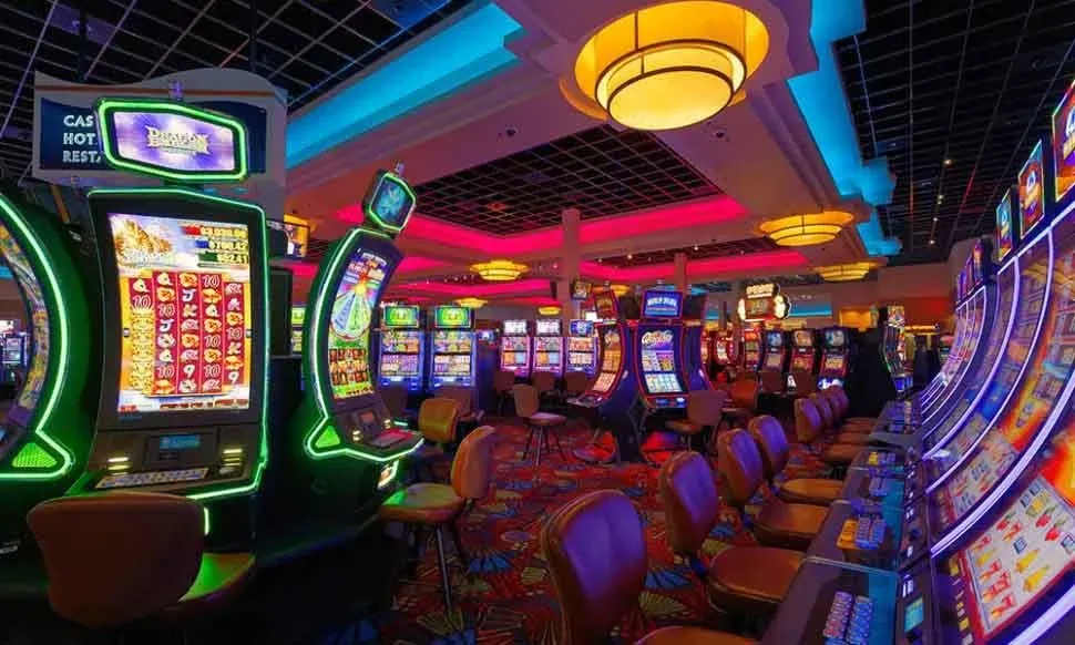 Digital kasinomiljö med roulette
